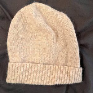 100% Cashmere Cuffed Beanie